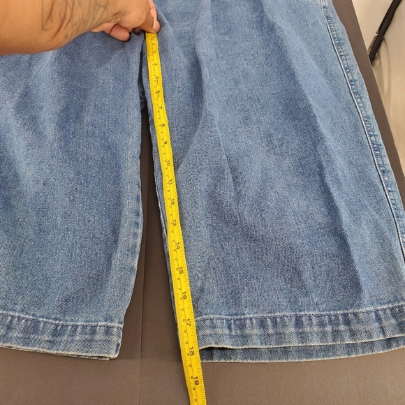 Woman Within Cropped Denim Jeans Size 22WP Petite Elastic Waist - Picture 8 of 12